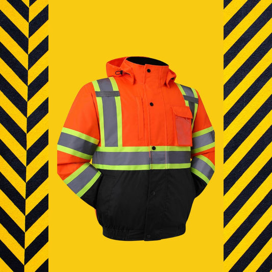 Orange Safety Jacket (NO LOGO)