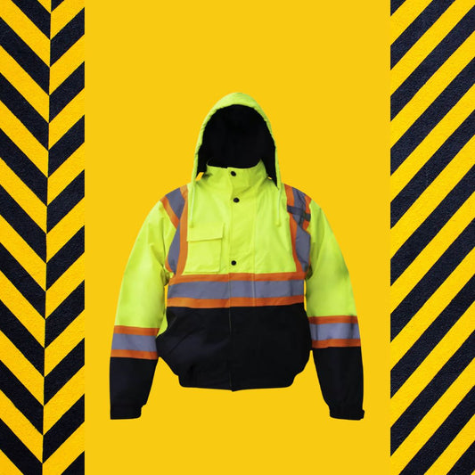 Yellow Safety Jacket (No Logo)